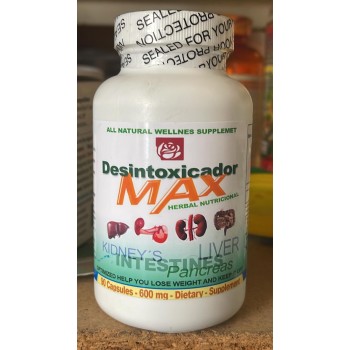 Desintoxicador max  90 Caps/Bottle